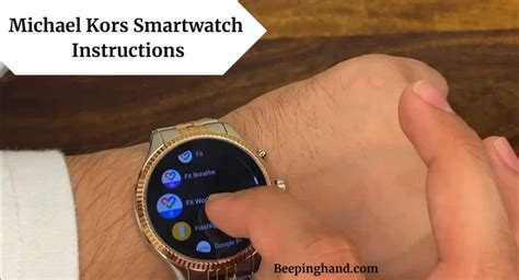 michael kors access apps|Michael Kors smart watch instructions.